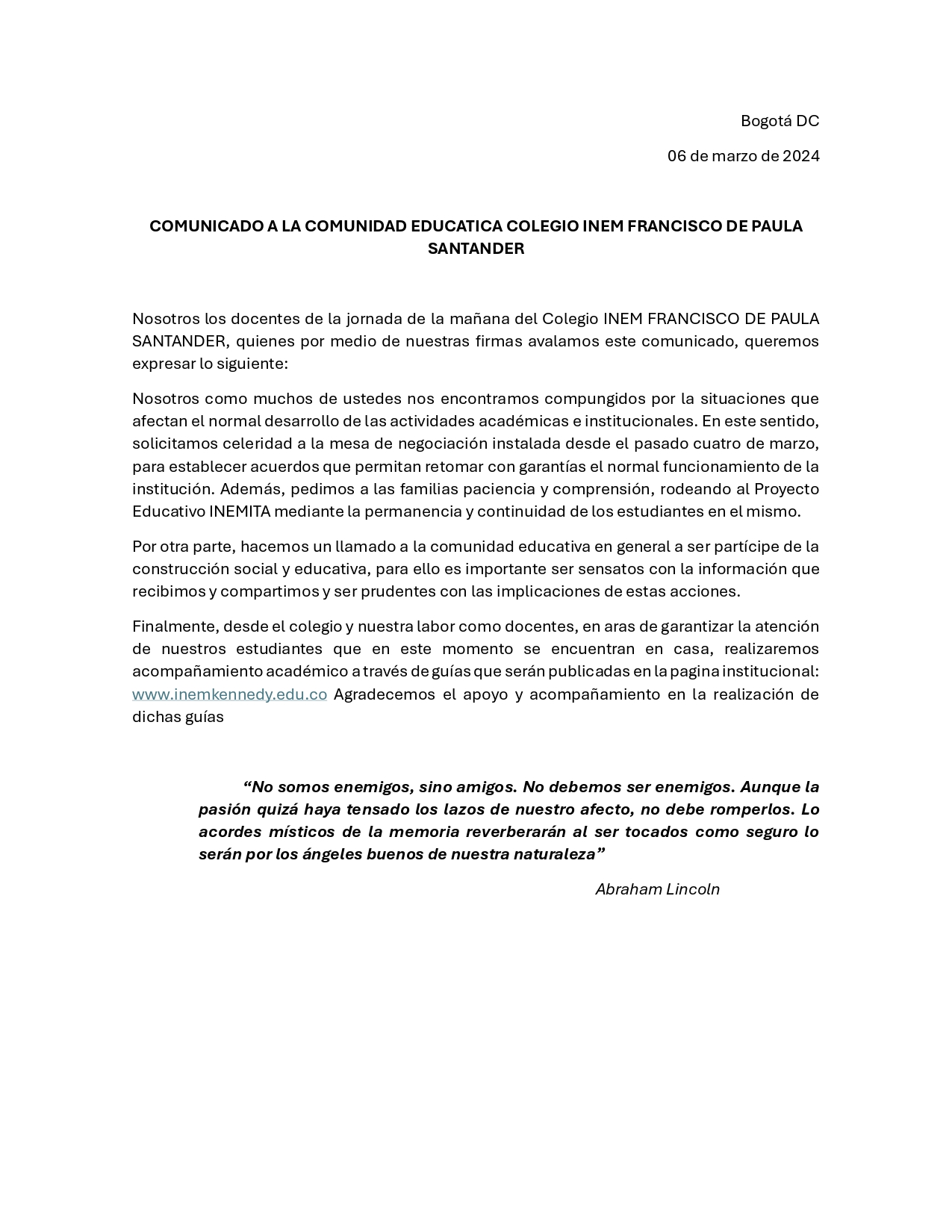 Circular 5-03-2024