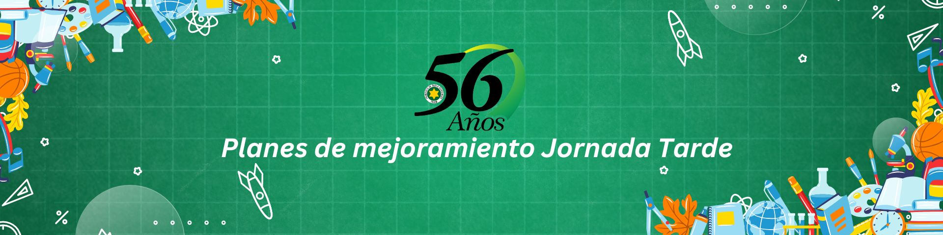 banner planes de mejoramiento Tarde